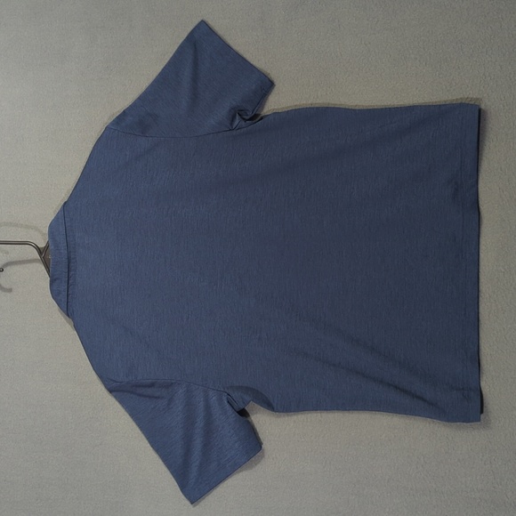 Travis Mathew Shirt Men's L Blue Polo Performance Stretch Golf - Picture 7 of 8